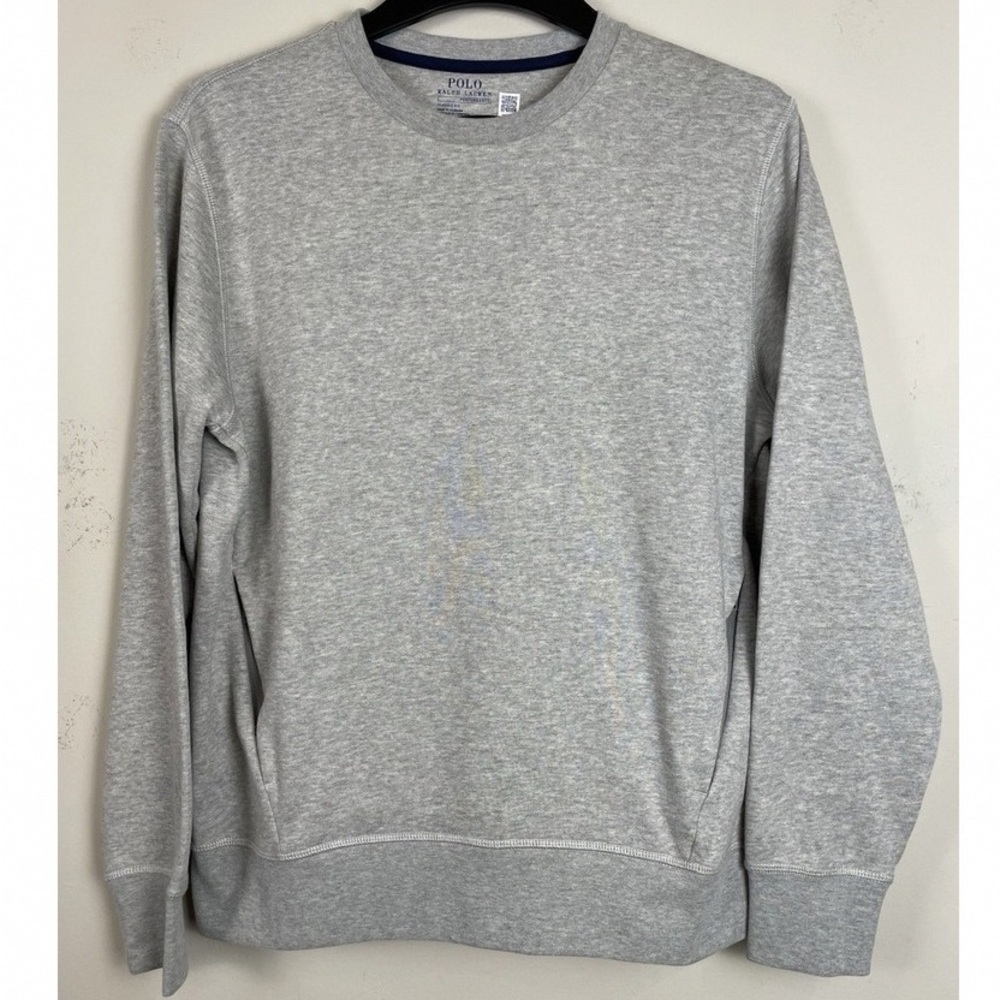 Polo by Ralph Lauren Heather Gray Crewneck Sweater